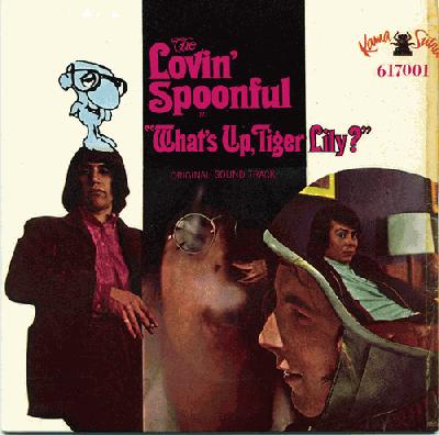 Glittered Record Album Lovin Spoonful in Woody Allen's What's Up Tiger Lilly?